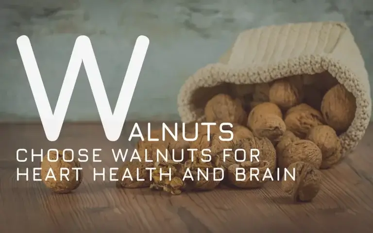 Walnuts are the best for heart health and brain