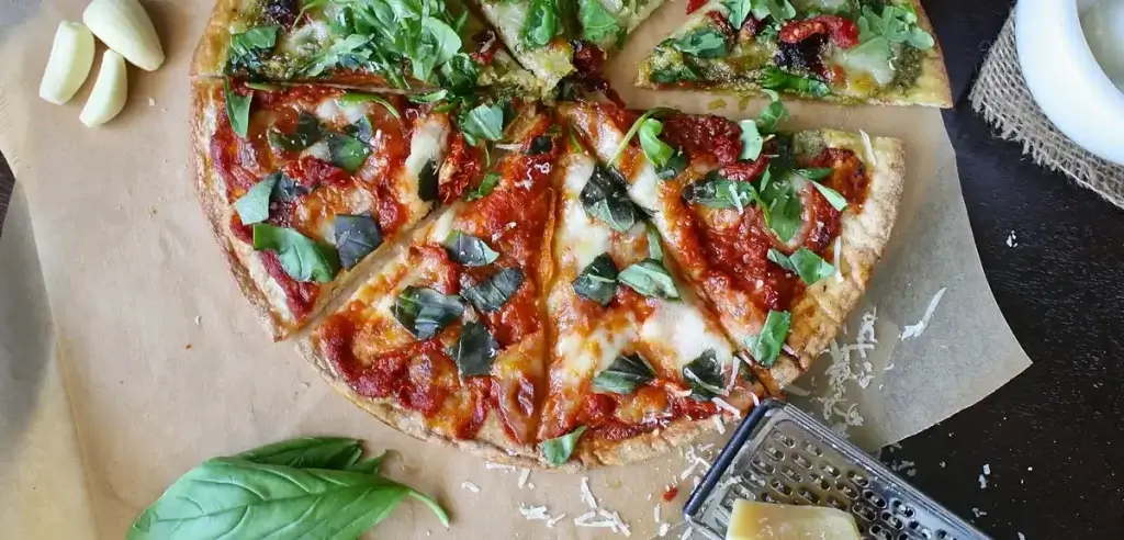 Tomato and Basil Pizza